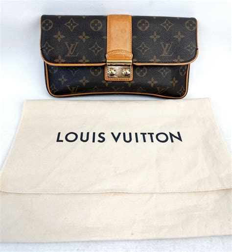 lv sofia coppola monogram|LOUIS VUITTON Monogram Slim Clutch Sofia .